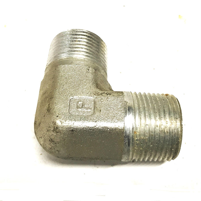 Parker 3/4 inch Male 90-degree Elbow [Lot of 5] NOS