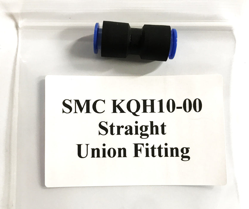 SMC Straight Union Fitting KQH10-00 [Lot of 6] NOS