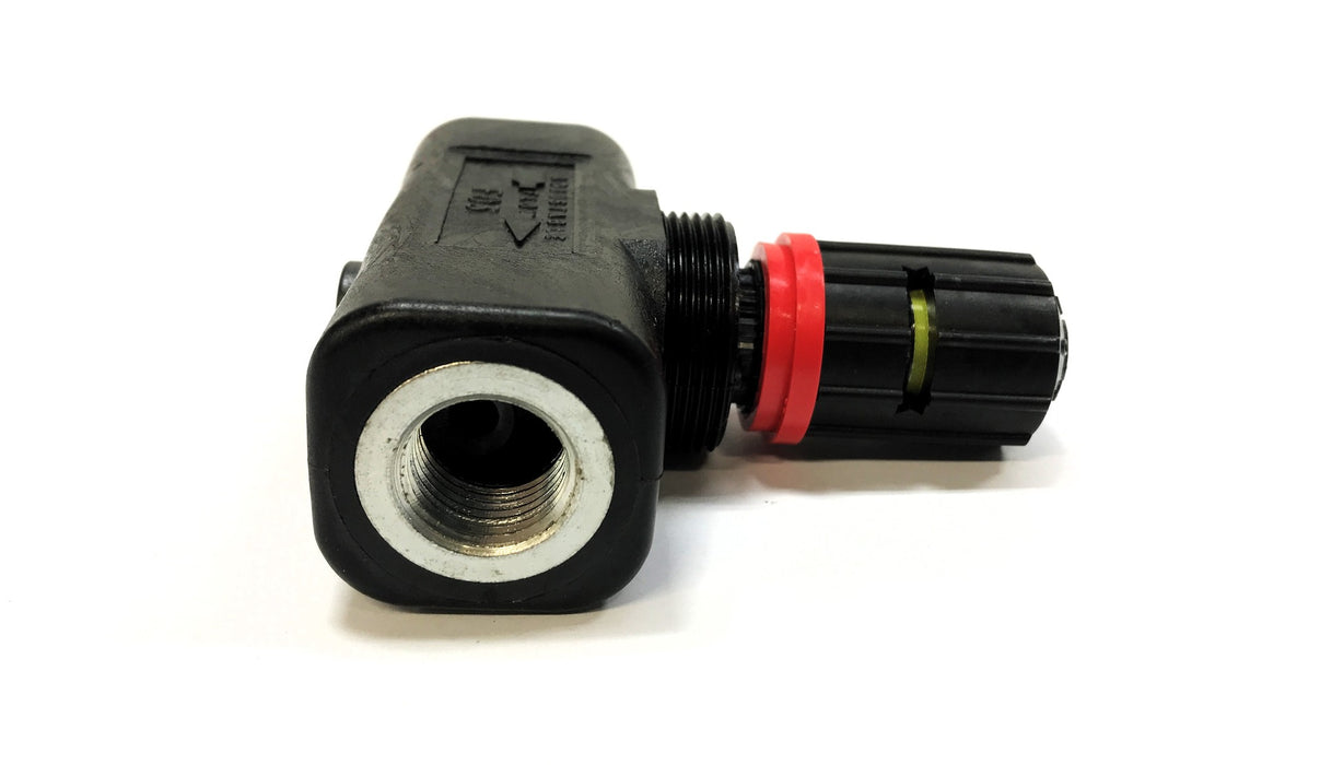 ARO 3/8 Adjustable Flow Control Valve W/ Retaining Clip FO3 (0199) NOS