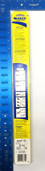 ANCO 16" Windshield Wiper Blade Case (5Pcs) 31-16 NOS