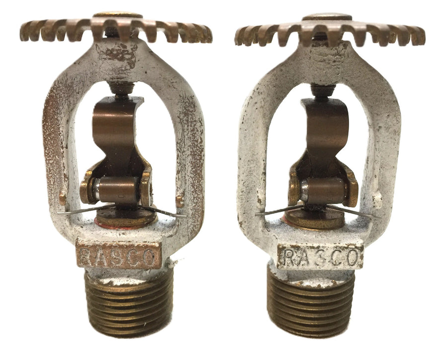 Rasco Fire Sprinkler Head SSUD1 [Lot of 2] NOS