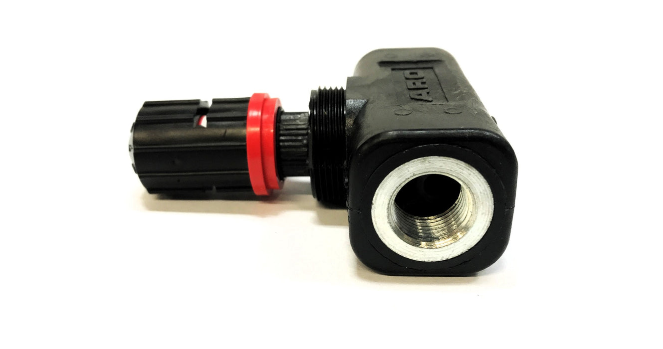 ARO 3/8 Adjustable Flow Control Valve W/ Retaining Clip FO3 (J0044) NOS