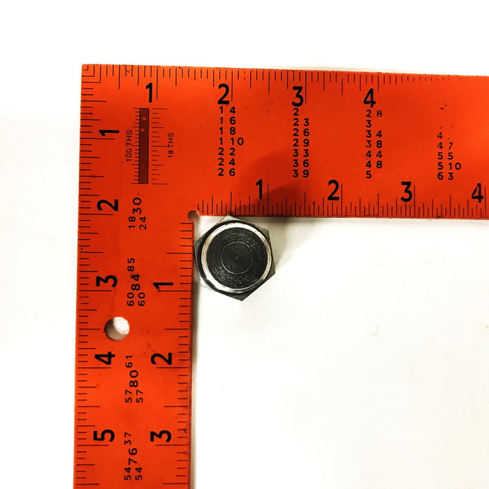 Lenz 7/8 inch Thread 1 inch Hex Head Pipe Plug [Lot of 6] NOS