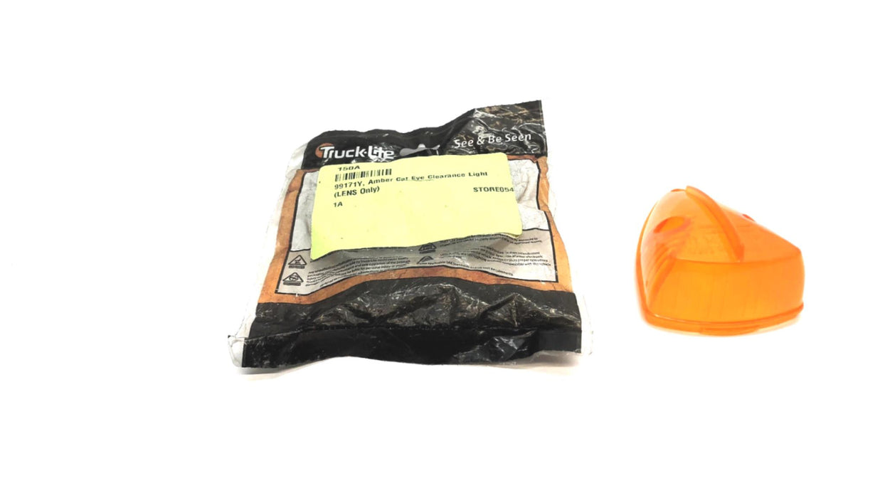 Truck-Lite Amber Cat Eye Clearance Lens 99171Y NOS