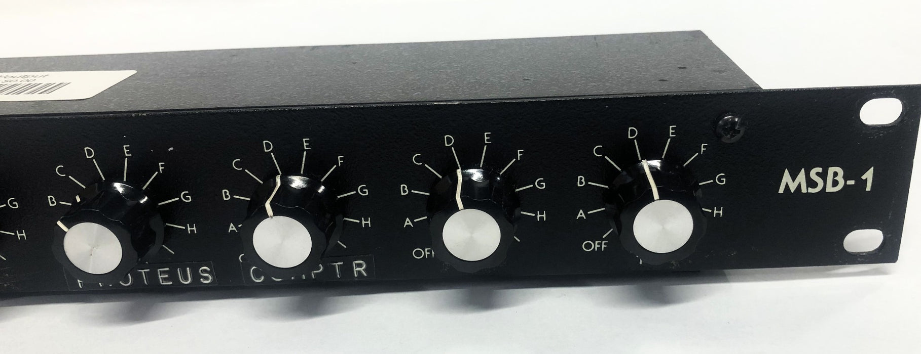 JLCooper Electronic MSB-1 MIDI Patch-Bay Unit A1004161 No Power Cord USED