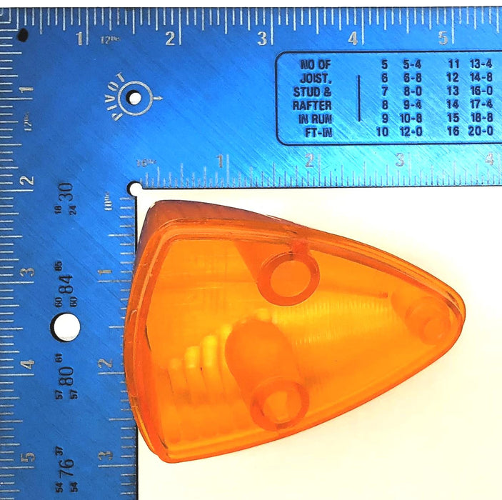 Truck-Lite Amber Cat Eye Clearance Lens 99171Y NOS