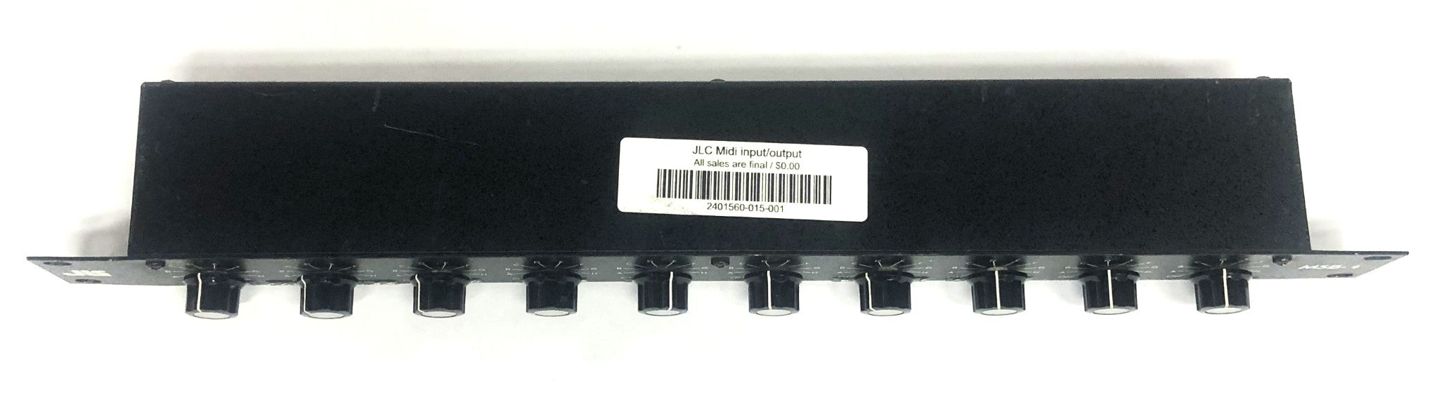 JLCooper Electronic MSB-1 MIDI Patch-Bay Unit A1004161 No Power Cord USED