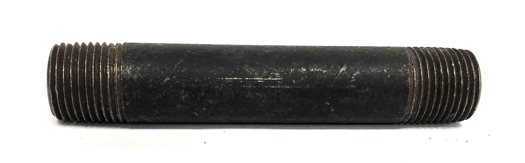 Unbranded 3/4 Inch 14TPI Black Steel Pipe Nipple 4-1/2 Inch [Lot of 5] NOS