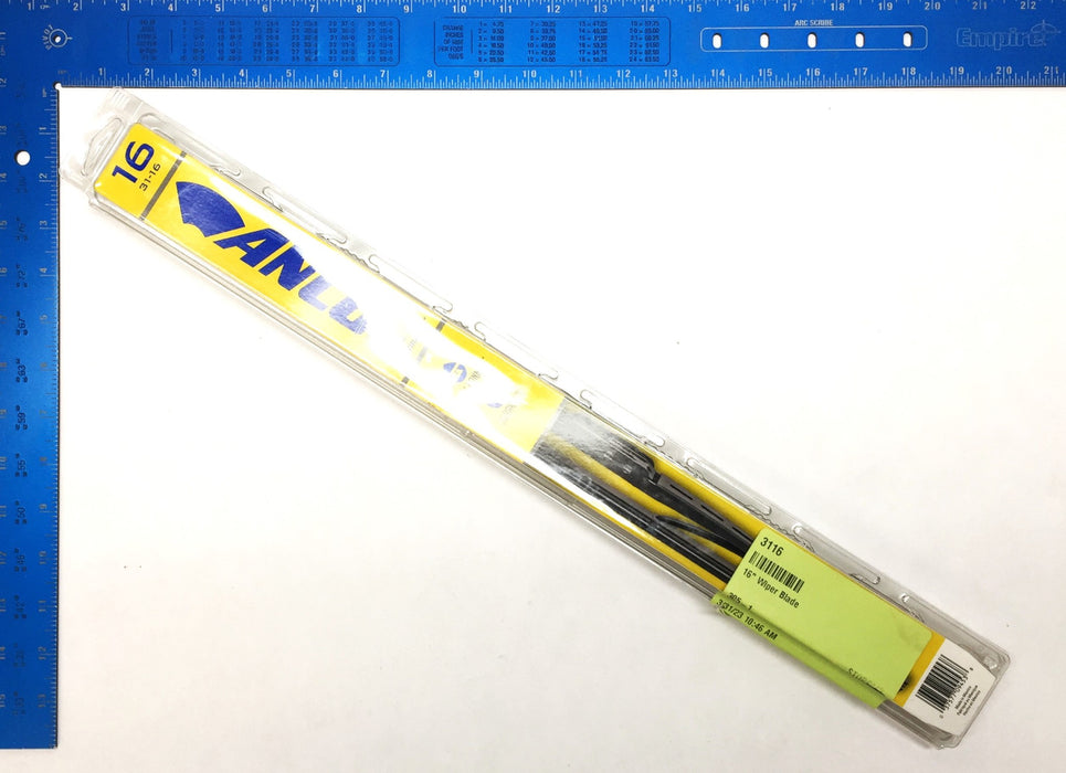 ANCO 16" Windshield Wiper Blade Assembly 31-16 [Lot of 2] NOS