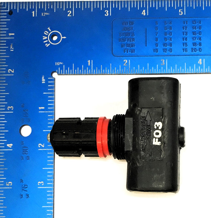 ARO Adjustable Flow Control Valve Without Retaining Clip FO3 USED