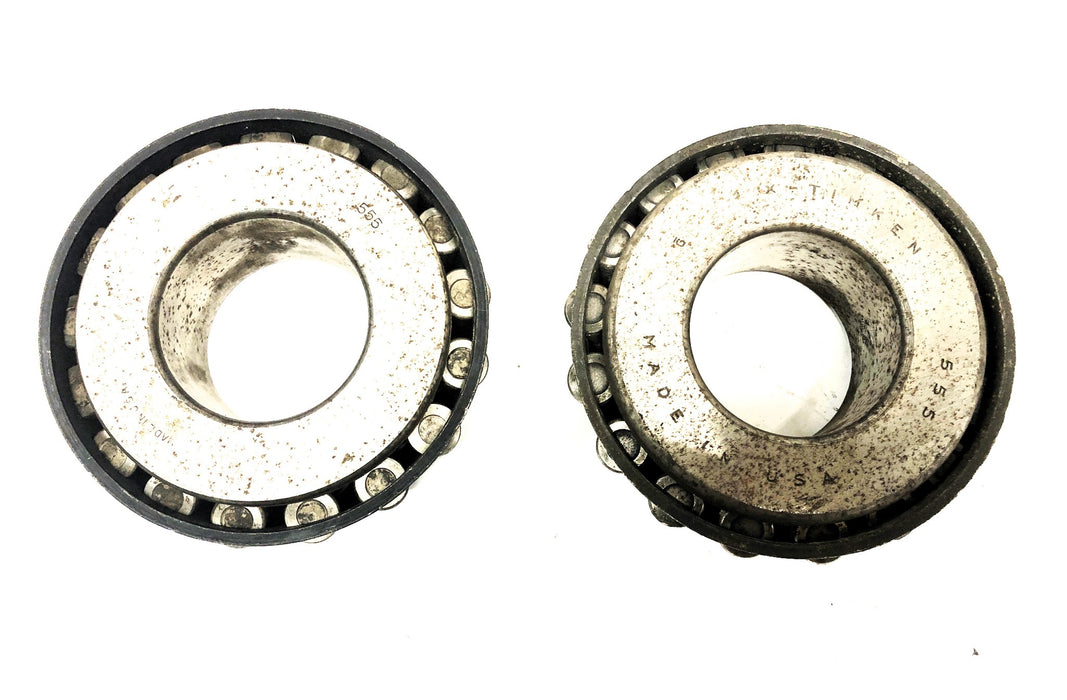 Unbranded & Timken Tapered Roller Bearings 555 [Lot of 2] NOS