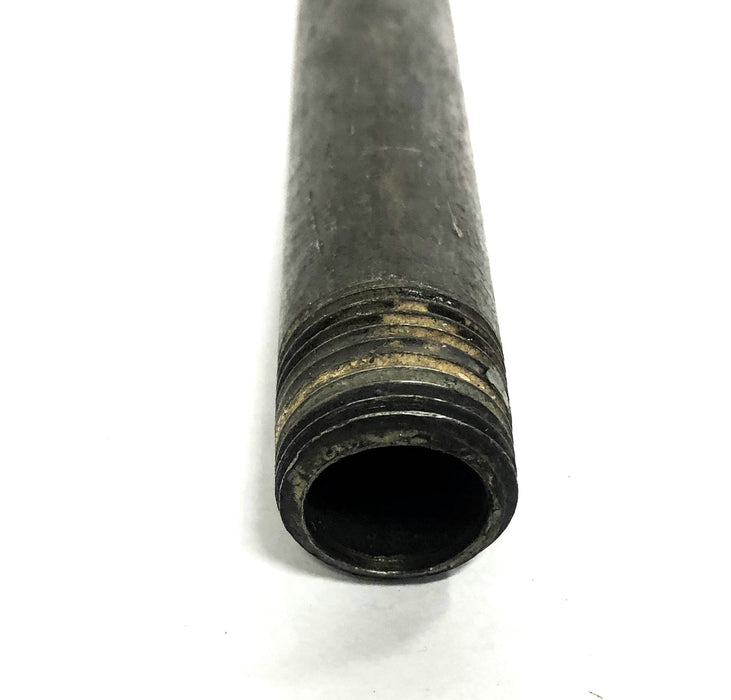 Unbranded 3/4 Inch 14TPI Black Steel Welded Pipe Nipple 5 Inch [Lot of 3] NOS