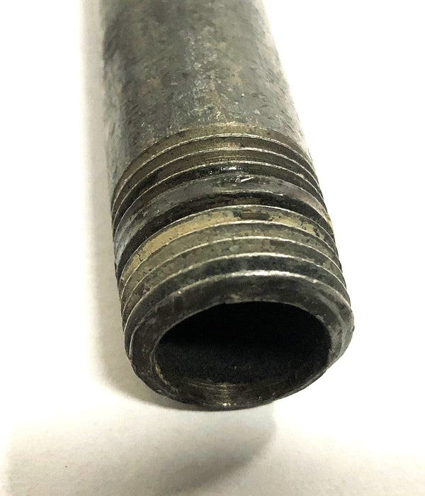 Unbranded 3/4 Inch 14TPI Black Steel Welded Pipe Nipple 5 Inch [Lot of 3] NOS