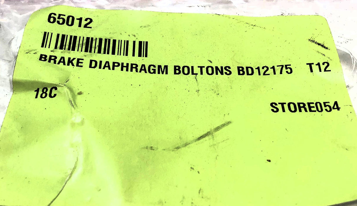 Unbranded T12 Brake Chamber Diaphragm 65012 [Lot of 2] NOS