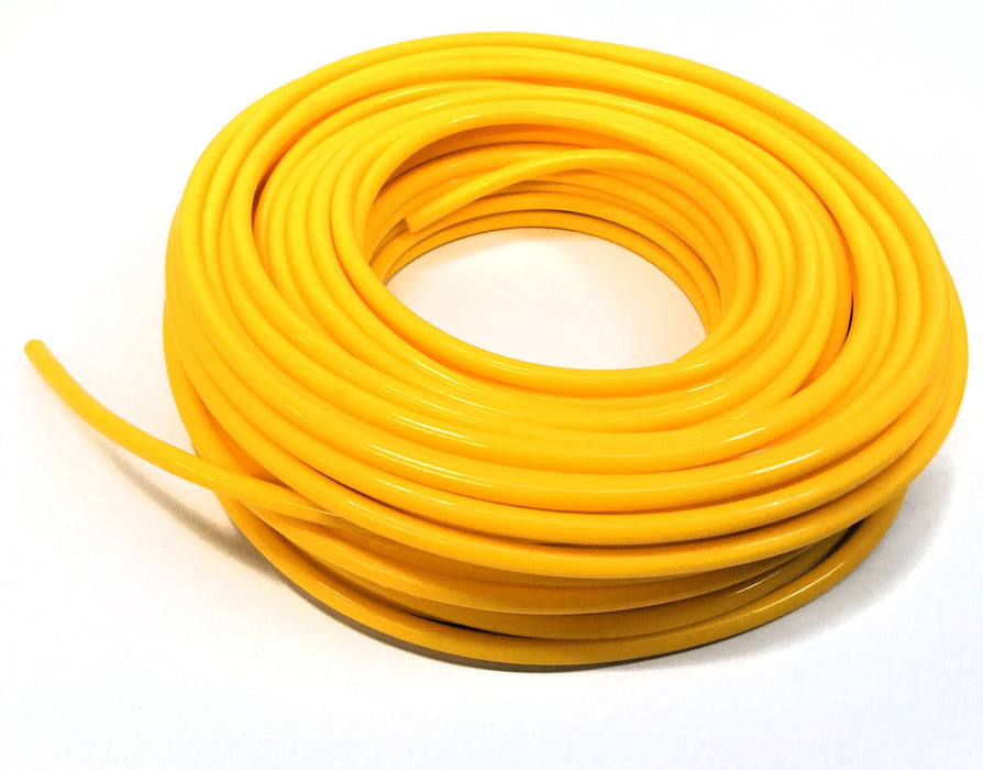 Fenner Drives Eagle 100 Foot Yellow Polyurethane Round Belting 4934022 NOS