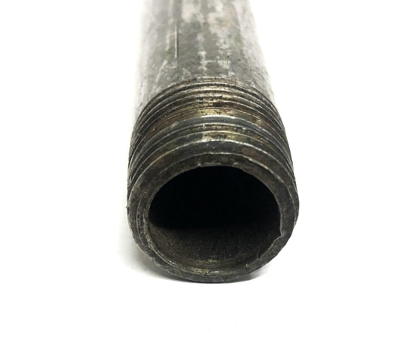 Unbranded 3/4 Inch 14TPI Black Steel Welded Pipe Nipple 5-1/2 Inch USED