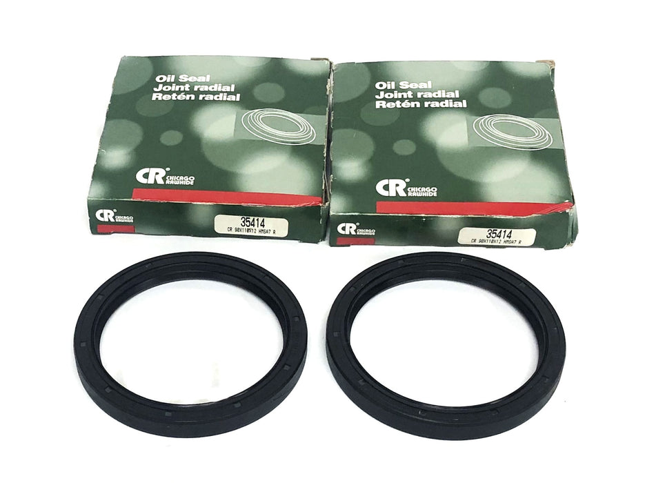 Chicago Rawhide Oil Seal 35414 [Lot of 2] NOS