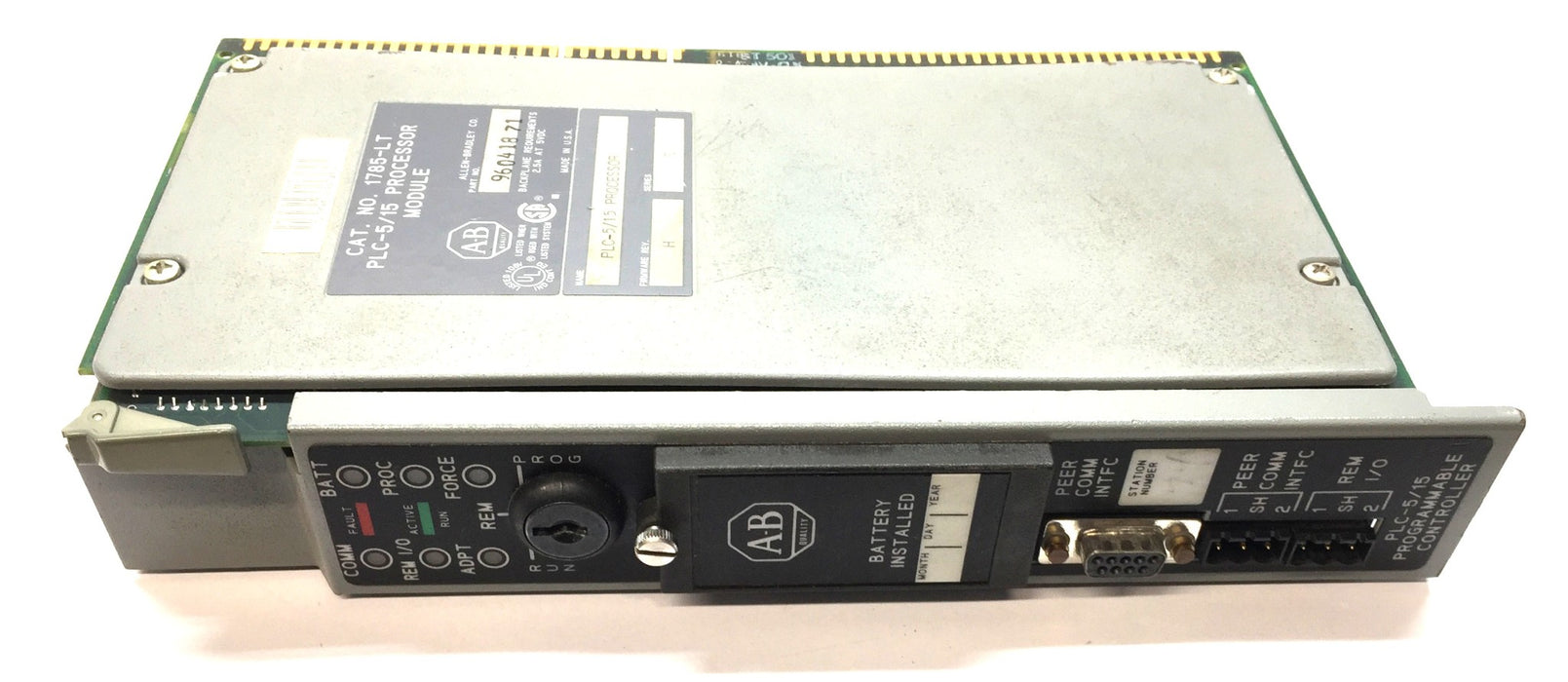 Allen-Bradley PLC-5/15 Processor Module 1785-LT Ser.B Firm Rev.H (96041871) USED