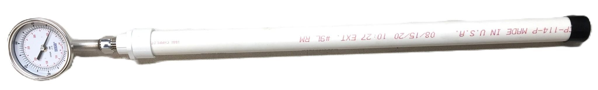 Wika TG51 3" Bimetal Dial 1/2" NPT Thermometer with a 24" Stem 52915179 NOS