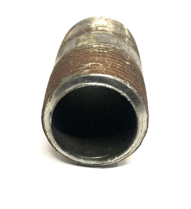 Unbranded 3/4 Inch 14TPI Black Steel Pipe Nipple 2 Inch [Lot of 4] NOS