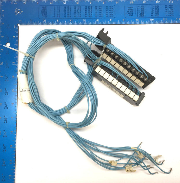Allen-Bradley Swing Arm Terminal Block w/Wiring Assembly 1771-WA [Lot of 2] USED