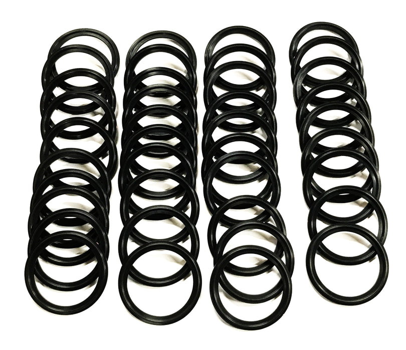 McMaster-Carr EPDM Gaskets for Quick-Clamp Tube Fittings 1100N16 [Lot of 38] NOS