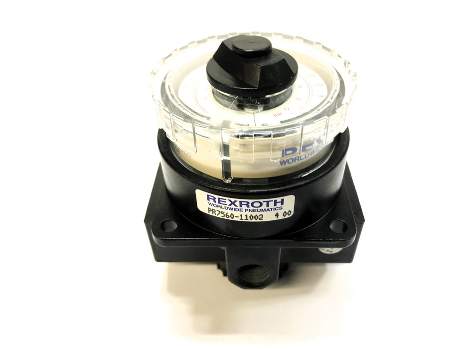 Rexroth Dial-Air Pressure Regulator W/ Set Screws PR7560-11002 NOS
