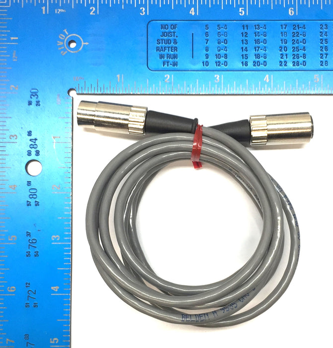 Belden 71" Wire 5-Pin Male/Female Cable Connector E108998 (160212) NOS