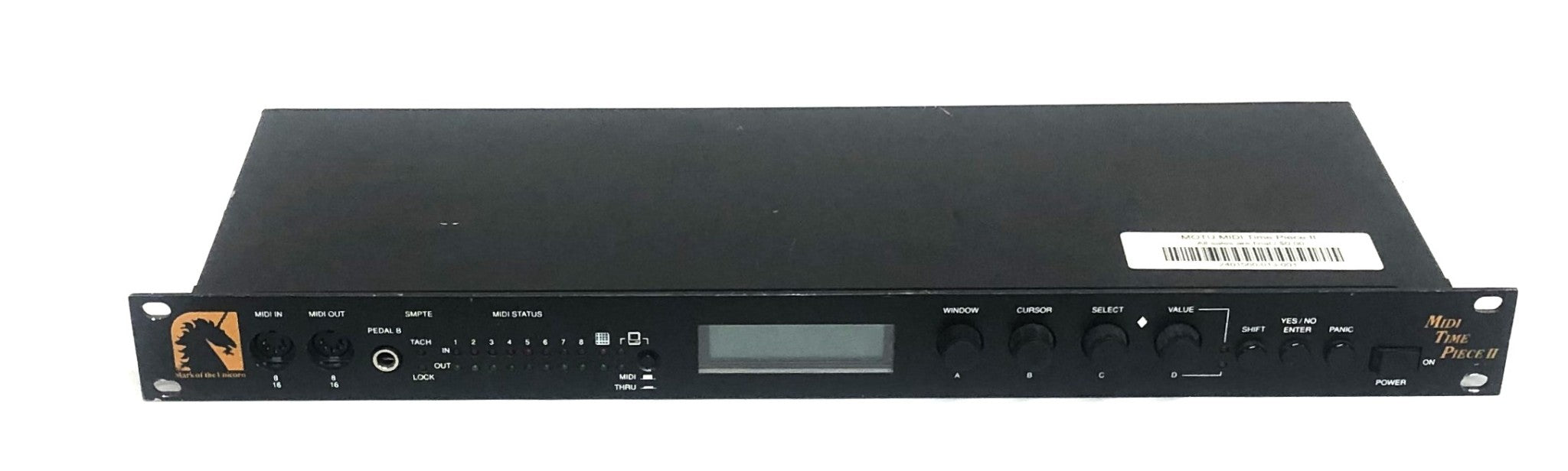 Mark Of The Unicorn Interface MIDI Time Piece II NO POWER SUPPLY USED
