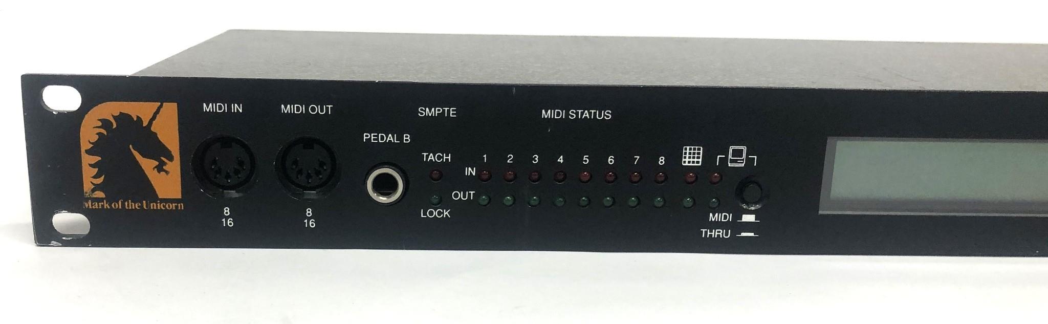 Mark Of The Unicorn Interface MIDI Time Piece II NO POWER SUPPLY USED