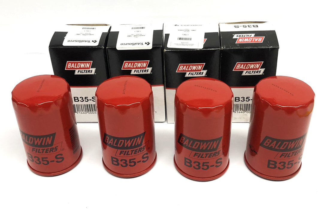 Baldwin Oil Filter B35-S [Lot of 4] NOS