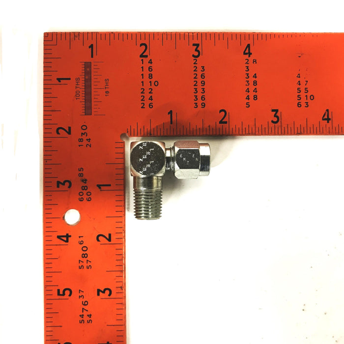 Lenz 1/4 inch Male to 1/4 inch Tube Compression Elbow Fitting [Lot of 6] NOS
