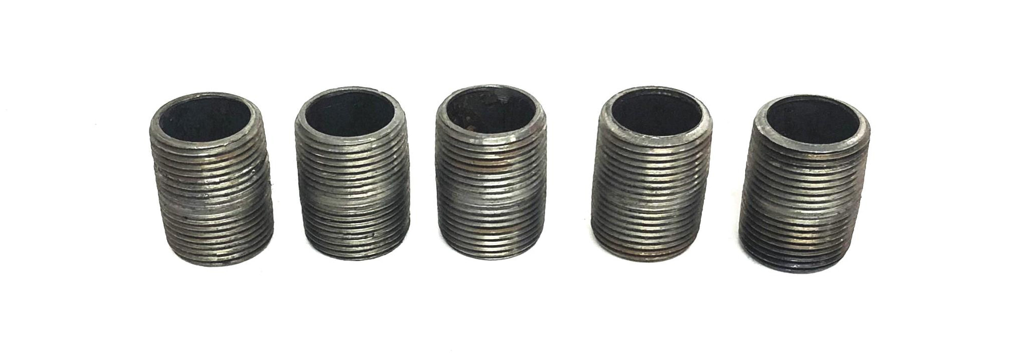 Unbranded 3/4 Inch 14TPI Steel Pipe Nipple 1-3/8 Inch [Lot of 5] NOS