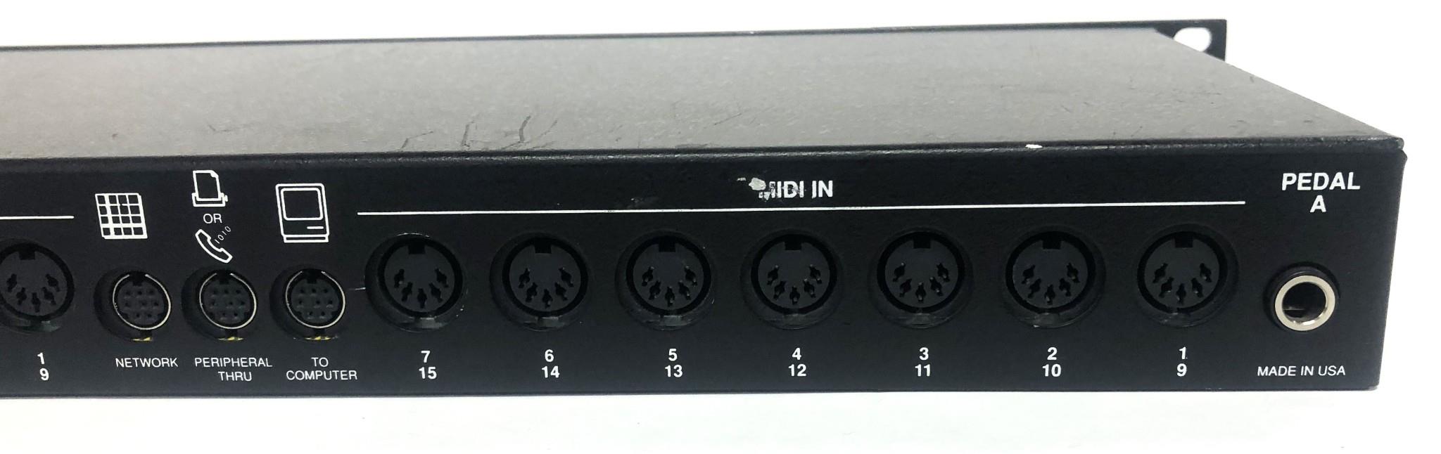 Mark Of The Unicorn Interface MIDI Time Piece II NO POWER SUPPLY USED