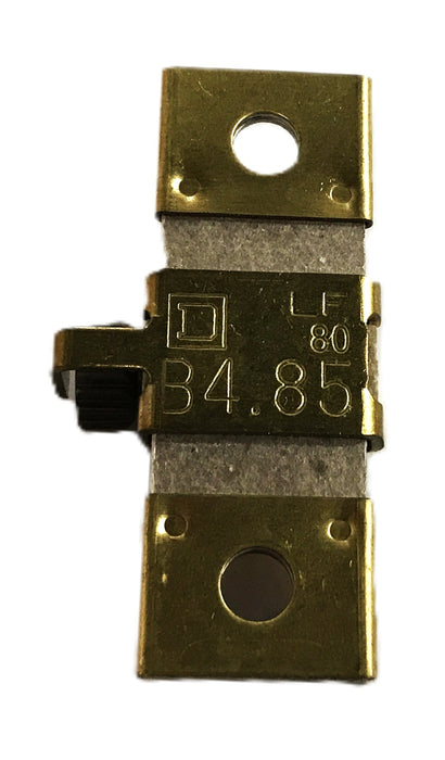 Square D LF80 Overload Relay Thermal Unit B4.85 (No Box) [Lot of 4] NOS