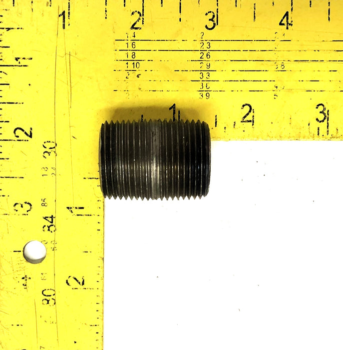 Unbranded 3/4 Inch 14TPI Steel Pipe Nipple 1-3/8 Inch [Lot of 5] NOS