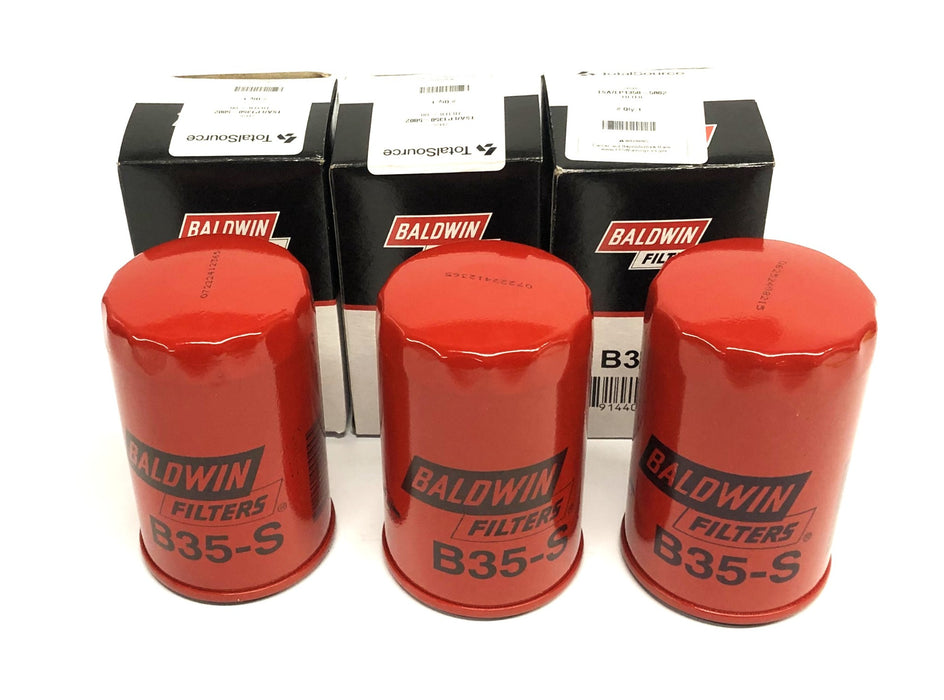 Baldwin Oil Filter B35-S [Lot of 3] NOS