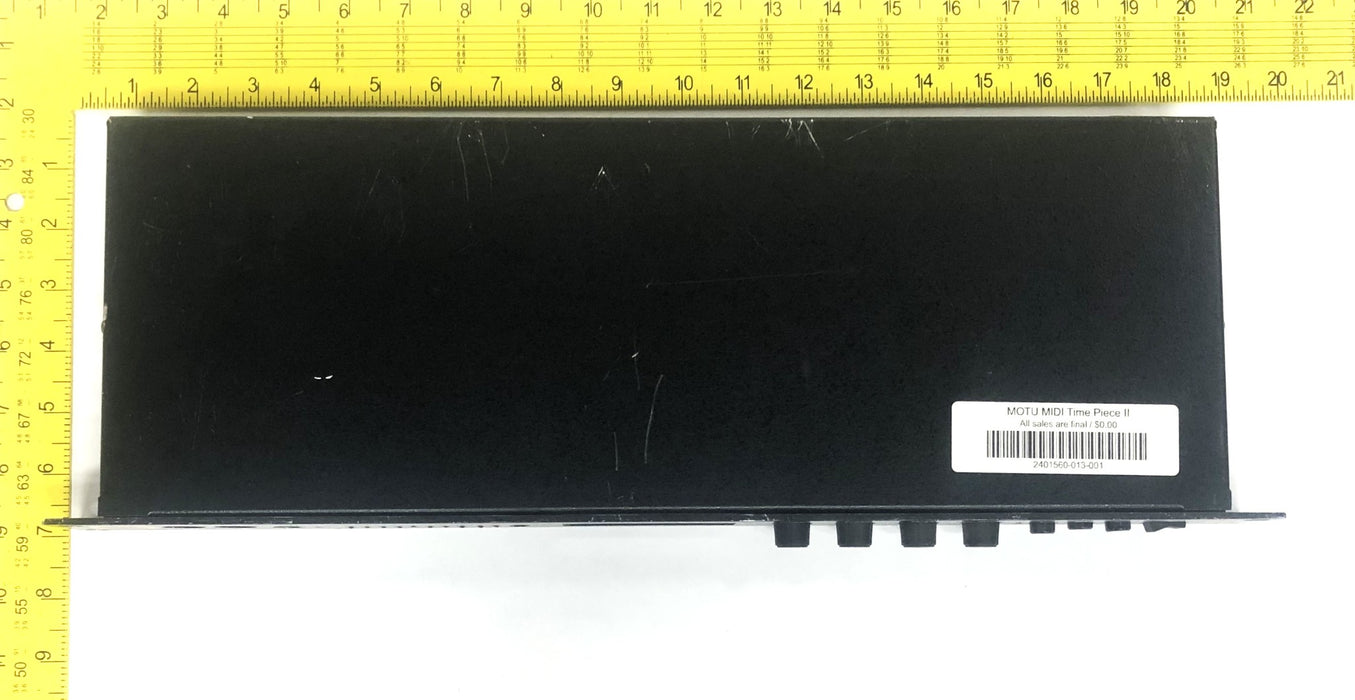 Mark Of The Unicorn Interface MIDI Time Piece II NO POWER SUPPLY USED