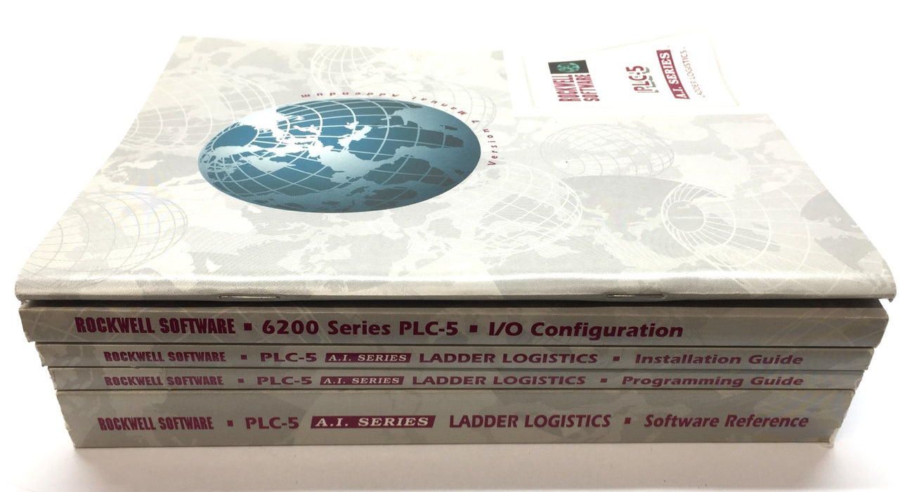 Rockwell Software PLC-5 A.I. / 6200 Series Ladder Logistic Bundle 9399 (5pcs)NOS