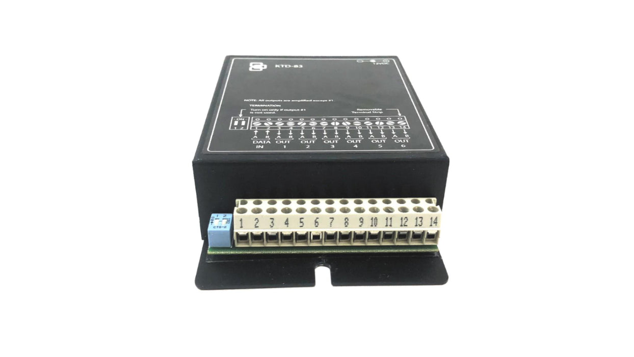 Interlogix Data Signal Distributor (Untested) (No Power Cord) KTD-83 USED