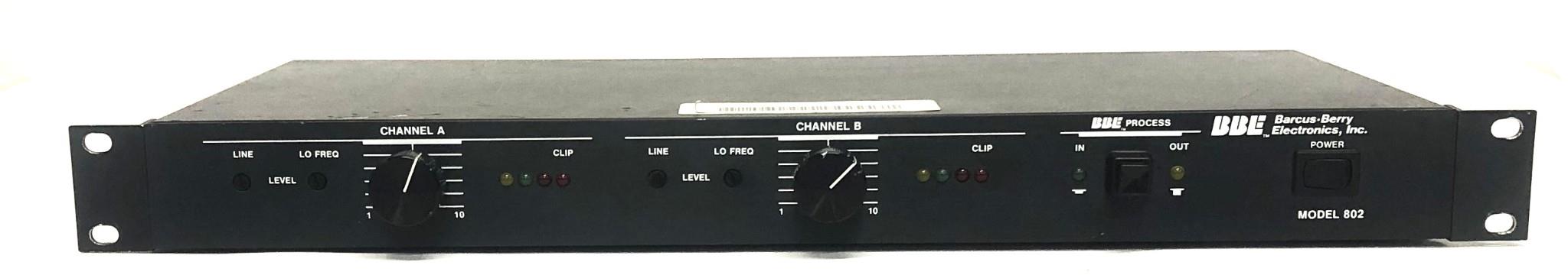 Barcus-Berry Electronics Rackmount Sonic Maximizer 802 No Power Cord USED