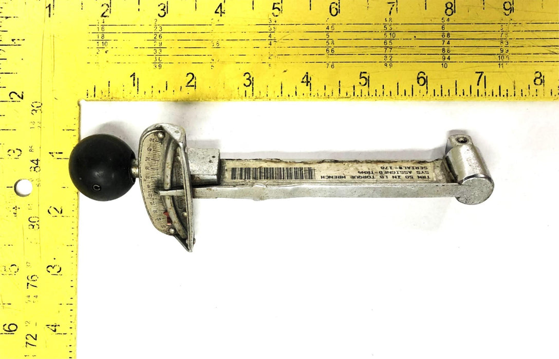 Sturtevant Richmont 3/8 Inch Torque Wrench Flat Beam M-50-1 USED