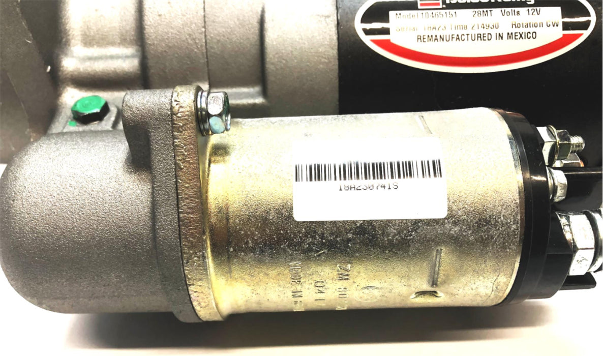 Delco Remy Starter Motor 10465151 REMANUFACTURED
