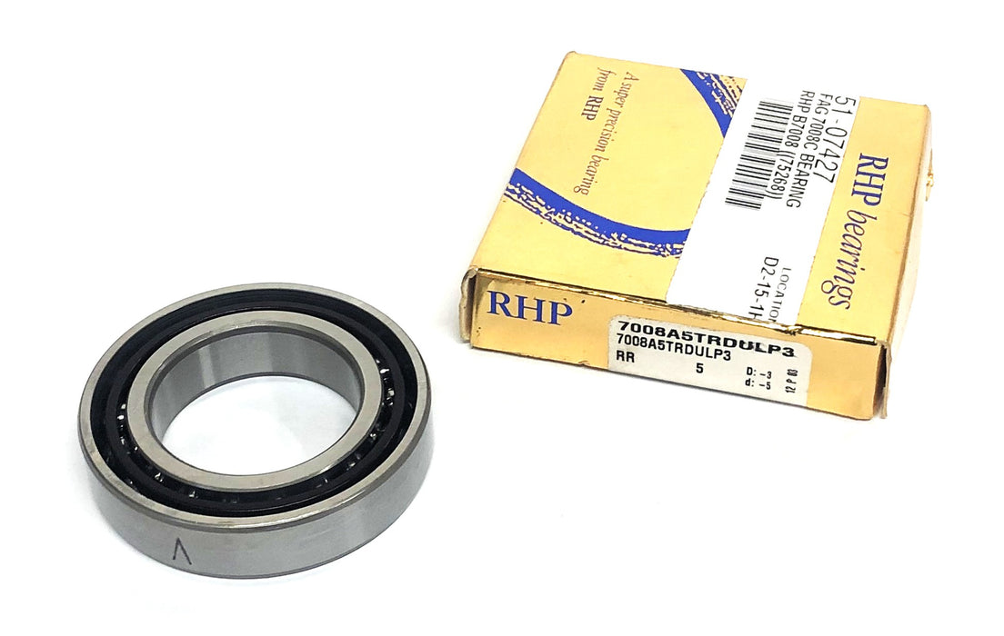 RHP Angular Contact Ball Bearing 7008A5TRDULP3 NOS