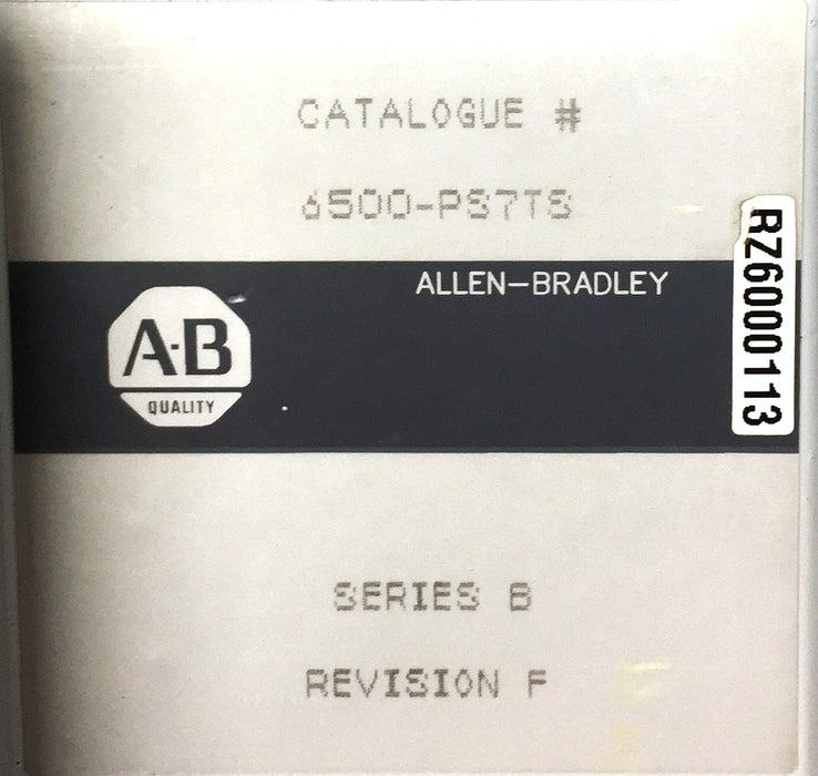 Allen-Bradley Pro-Set 700 Operator Interface w/Power Cord 6500PS7TS USED