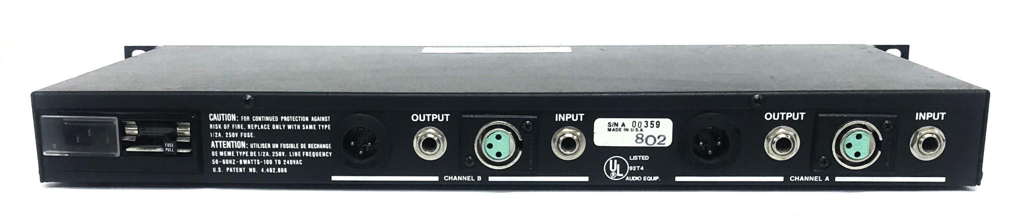 Barcus-Berry Electronics Rackmount Sonic Maximizer 802 No Power Cord USED
