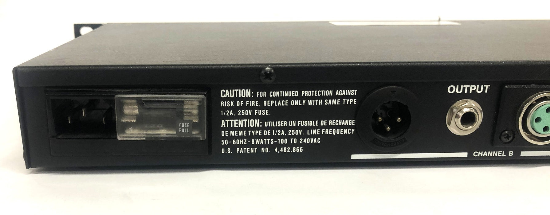 Barcus-Berry Electronics Rackmount Sonic Maximizer 802 No Power Cord USED