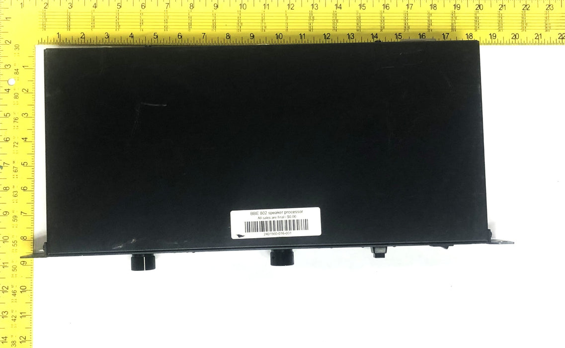 Barcus-Berry Electronics Rackmount Sonic Maximizer 802 No Power Cord USED