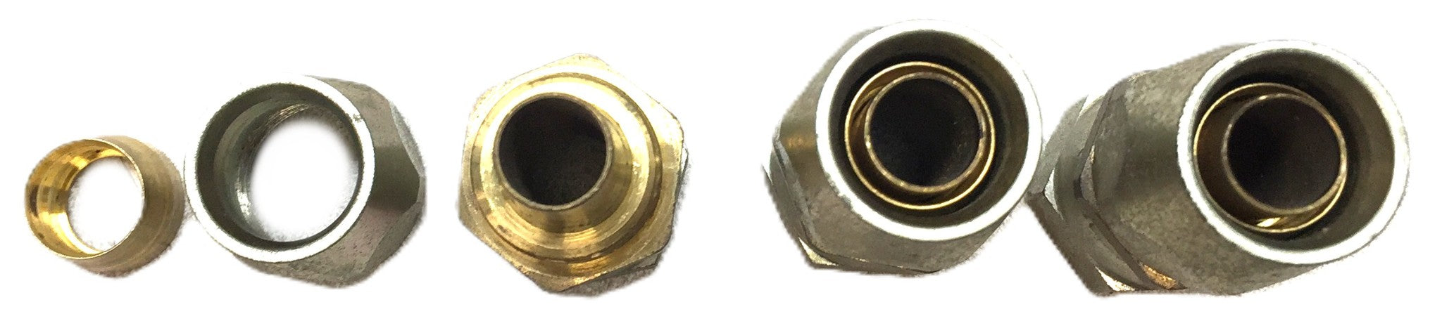 Eaton Aeroquip 3/4"-16 Hydraulic Hose Fitting 63-190600-4 [Lot of 3] NOS