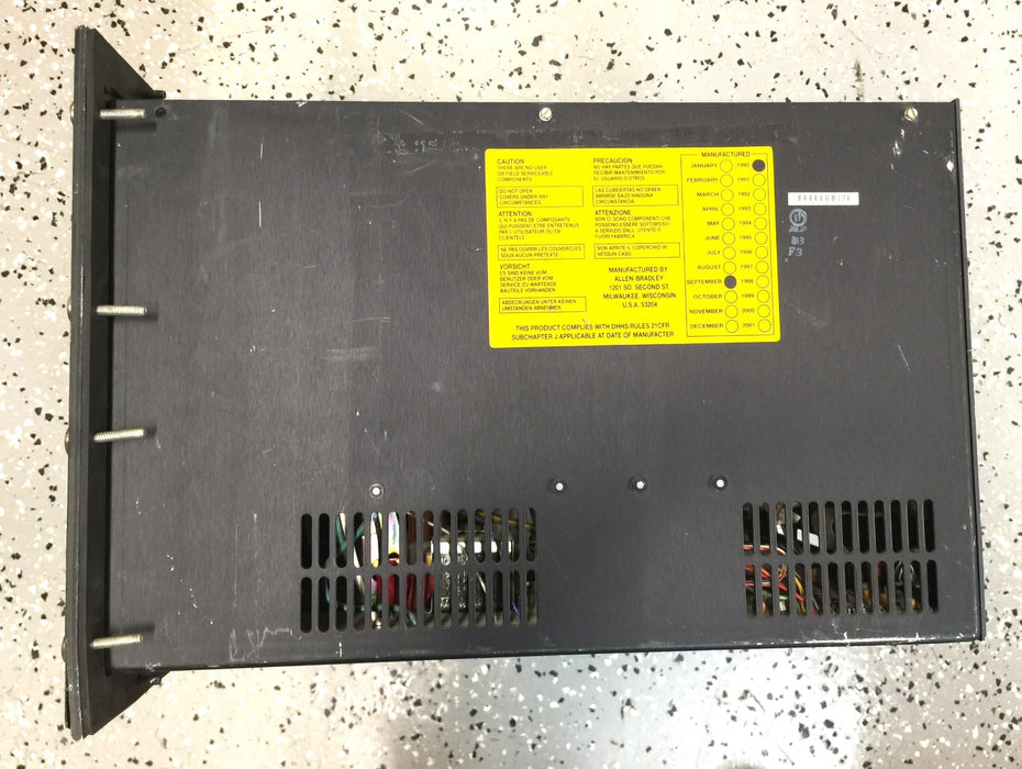 Allen-Bradley Vision Color Monitor 2801-N8 (No Top Plate) (AT1229LB22-TC81) USED